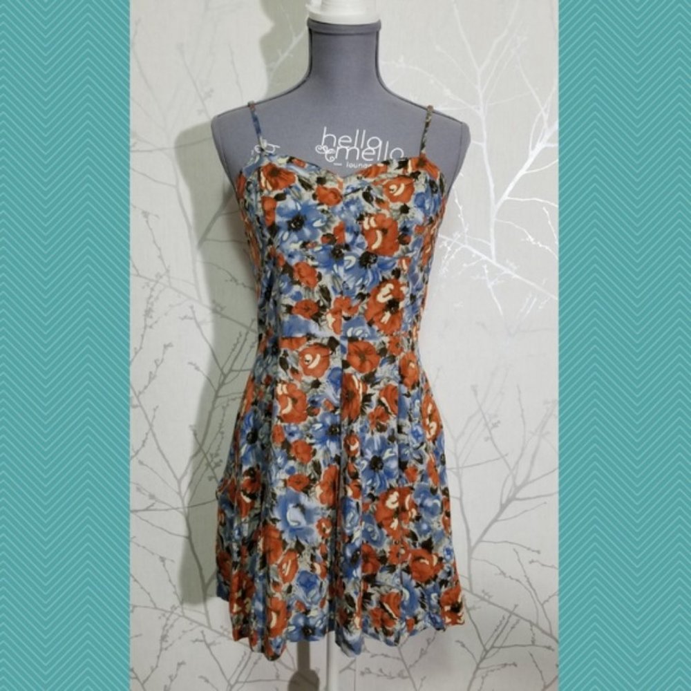 Jack by BB Dakota Floral Fit & Flare Sundress